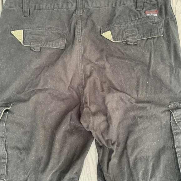 Plugg mens cargo pants 34/34 navy hiking fishing performance activewear workwear - Picture 6 of 7